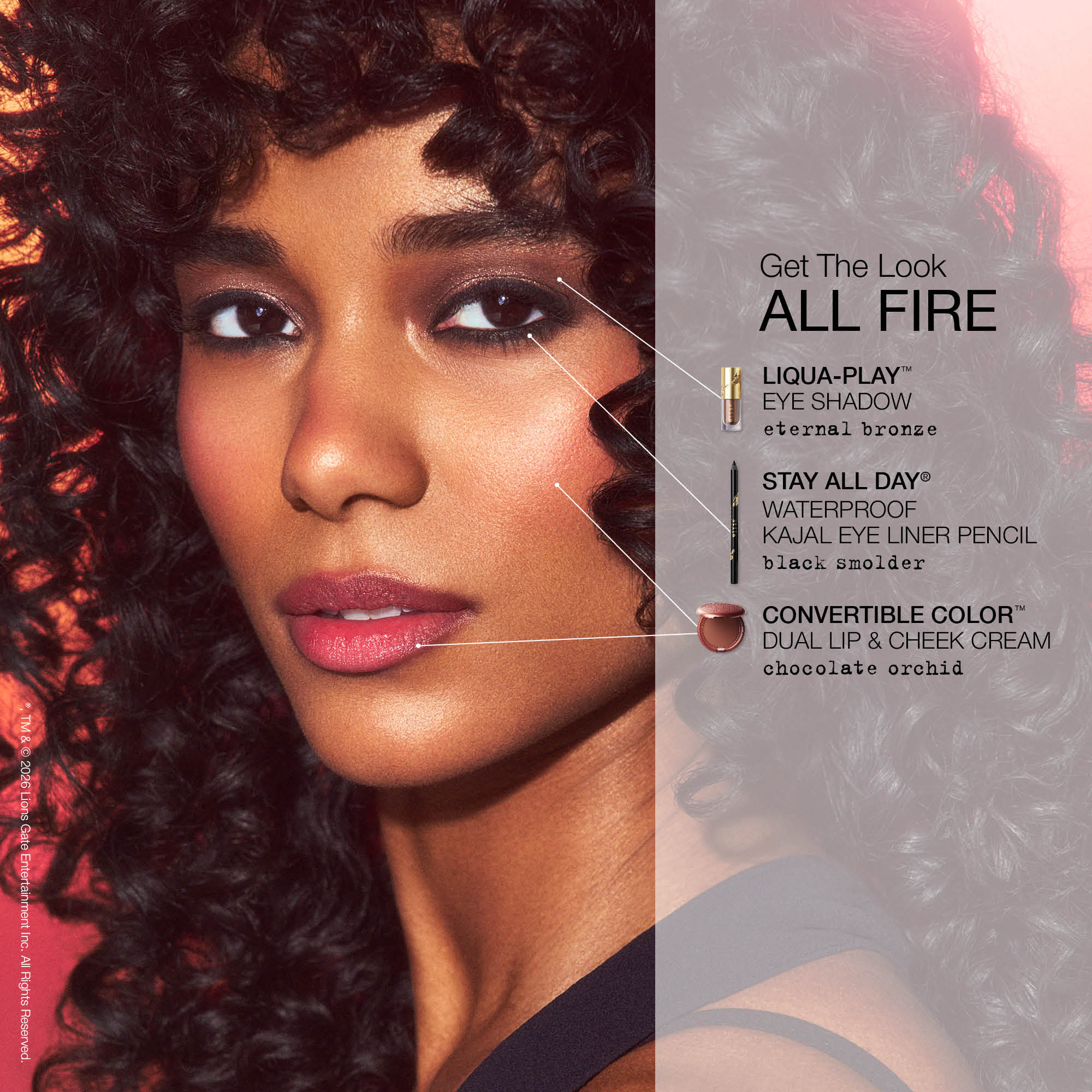 All Fire™ Liquid Eye Shadow / Kajal Eye Liner Duo