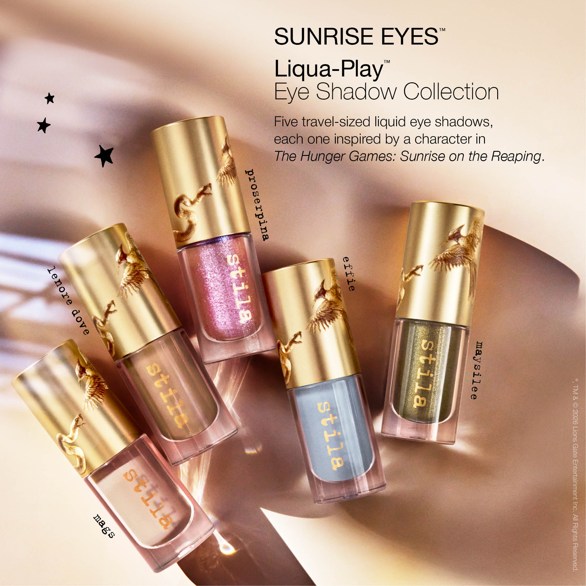 Sunrise Eyes™ Liqua-Play™ Eye Shadow Collection