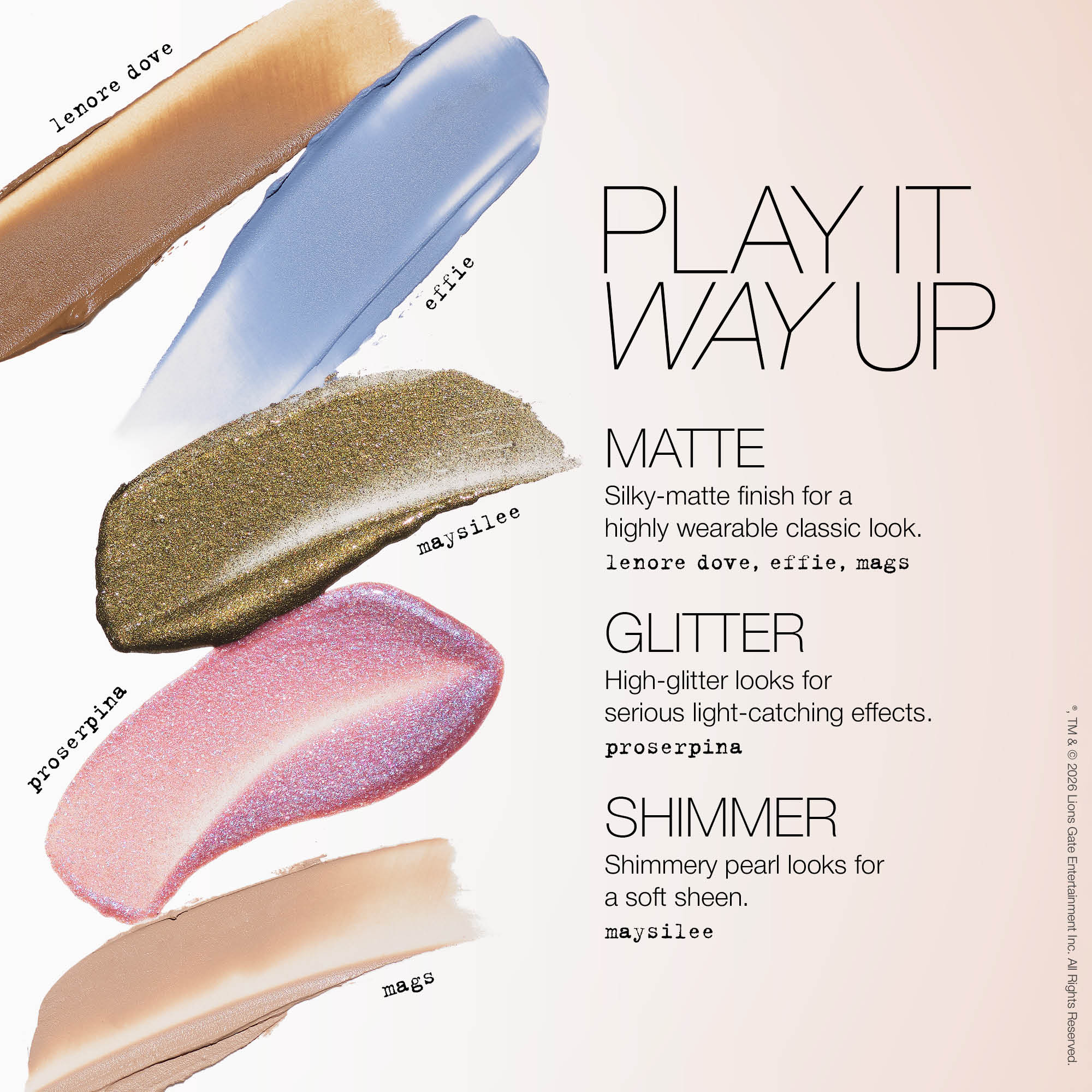 Sunrise Eyes™ Liqua-Play™ Eye Shadow Collection