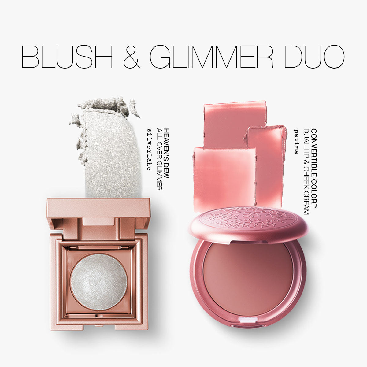 Blush & Glimmer Duo: Patina + Silverlake