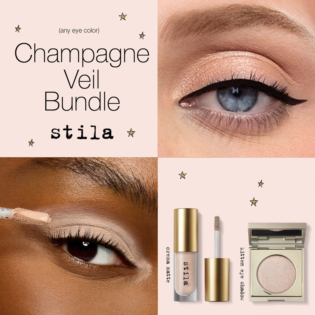 Champagne Veil Eye Bundle (Any Eye Color) - Limited Time Exclusive