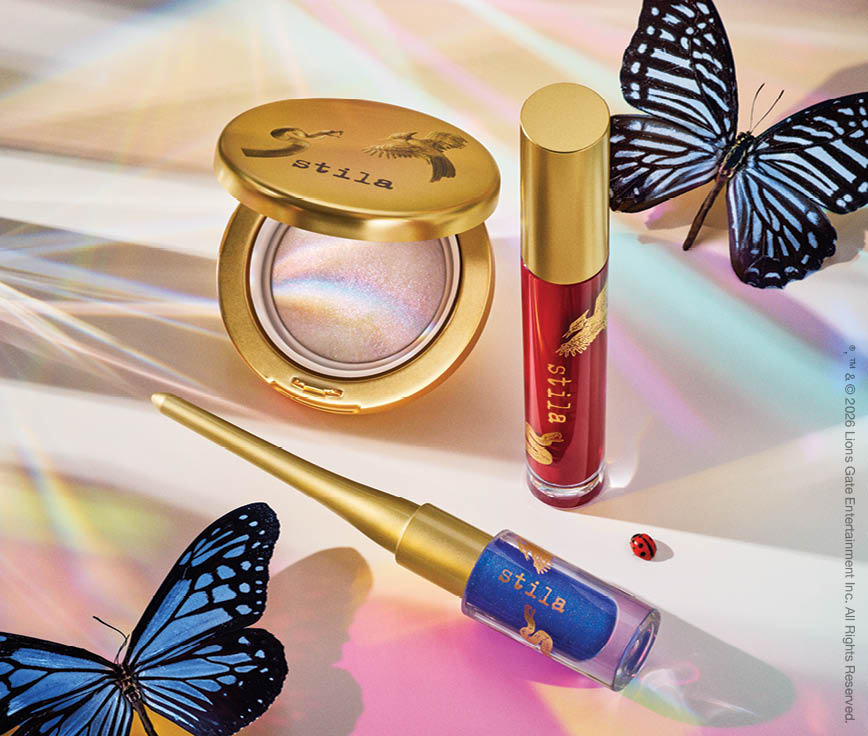 Pretty Striking Collection. Step into the spotlight with bold shades and vivid color that together create dramatic looks and a striking beauty.